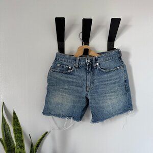 Everlane Denim Short in Worn Blue Wash